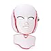 LED Photon Therapy Mask with 7 Color Light Treatment | Face Beauty Skin Care Phototherapy Mask by GlobalCareMarket (with Neck)