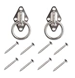 Lind Kitchen 2-Pack M6 Ceiling & Wall Mount Hanging Hardware Fitting Set 304 Stainless Steel Heavy...