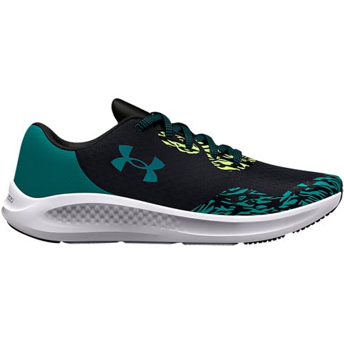 Under Armour Boy's Charged Pursuit 3 WLD (Big Kid) Black/Quirky Lime/Black 4.5 Big Kid M