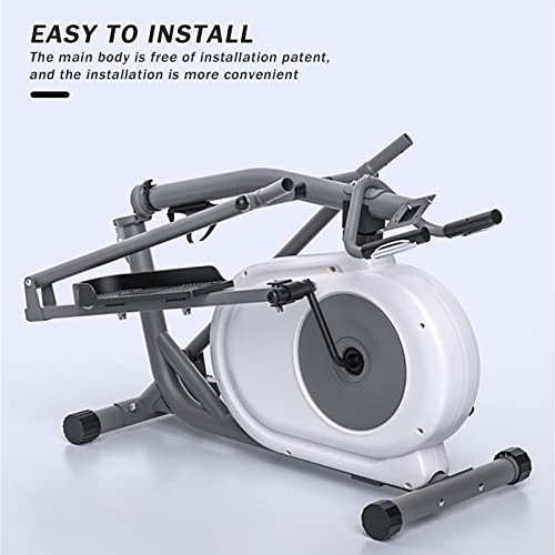 Image of Foldable Smart Elliptical Machine Vertical Indoor Silent Magnetic Control Exercise Bike Home