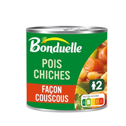 Pois chiches façon couscous Bonduelle pour vos déjeuners rapides