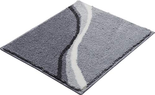 Grund Bath Mat, Ultra Soft and Absorbent, Anti Slip, 5 Years Warranty, LUCA, Small Mat 50x60 cm, Grey