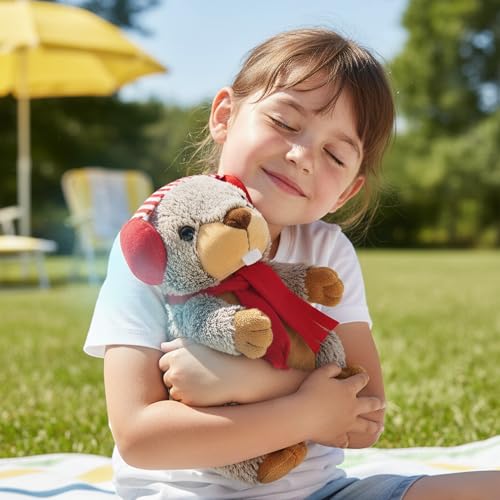 Bouillotte doudou bébé déhoussable et lavable en silicone premium