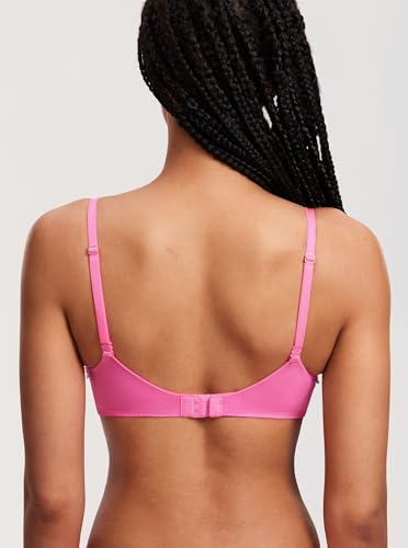 Image of DOBREVA Women's Balconette Sexy Unlined Bra Lace Push Up Plus Size Bras See Through Underwire