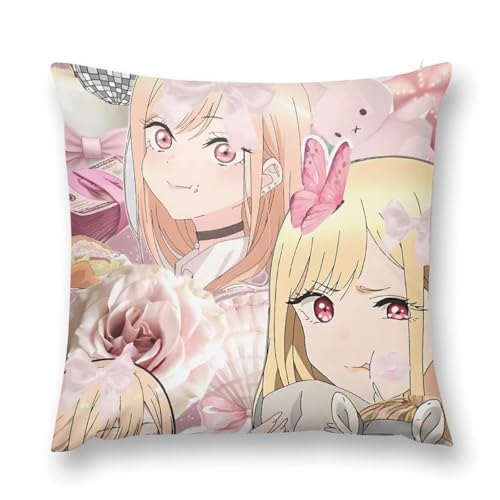 洗濯可能 その着せ替え人形は恋をする 抱き枕カバー 可愛い バルコニー ホームアクセサリー 26 "x26 "