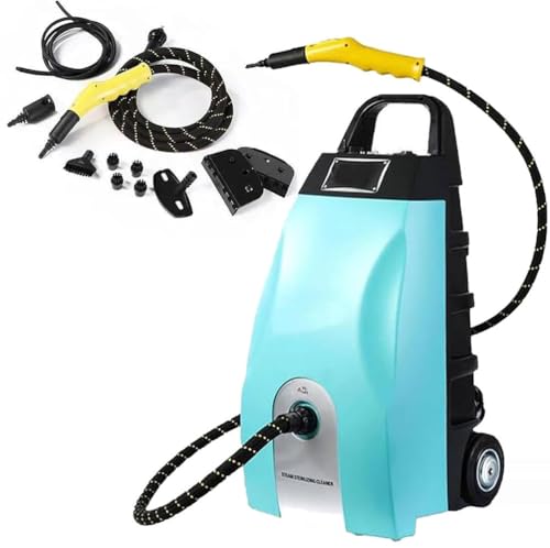 3 5L High-Pressure Steam Cleaner - 2500W 3000W Multi-Purpose Powerful Steamer with Continuous Steam for Home Car Washing