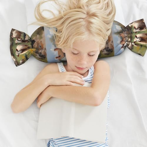 Almohada de espuma viscoelástica tamaño único negra miniatura 6