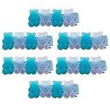 VILLFUL 6 Stück Süße Blaue Haarnadeln Haarklammern aus Kunststoff Vielseitige Haarspangen für Mädchen und Frauen Abendkleid Kopfschmuck