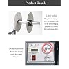 CGOLDENWALL Automatic Label Dispenser 4.72 Width Sticker Dispenser Label Separating Peeling Machine, Auto Counting Speed Adjustable, for Different Label Sizes, 110V (4.72/120mm Width)