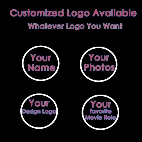 Personalized Car Door Projector Lights,Personalized Logo White Car Door Lights LED Lights (4Pcs) - Thumbnail 3