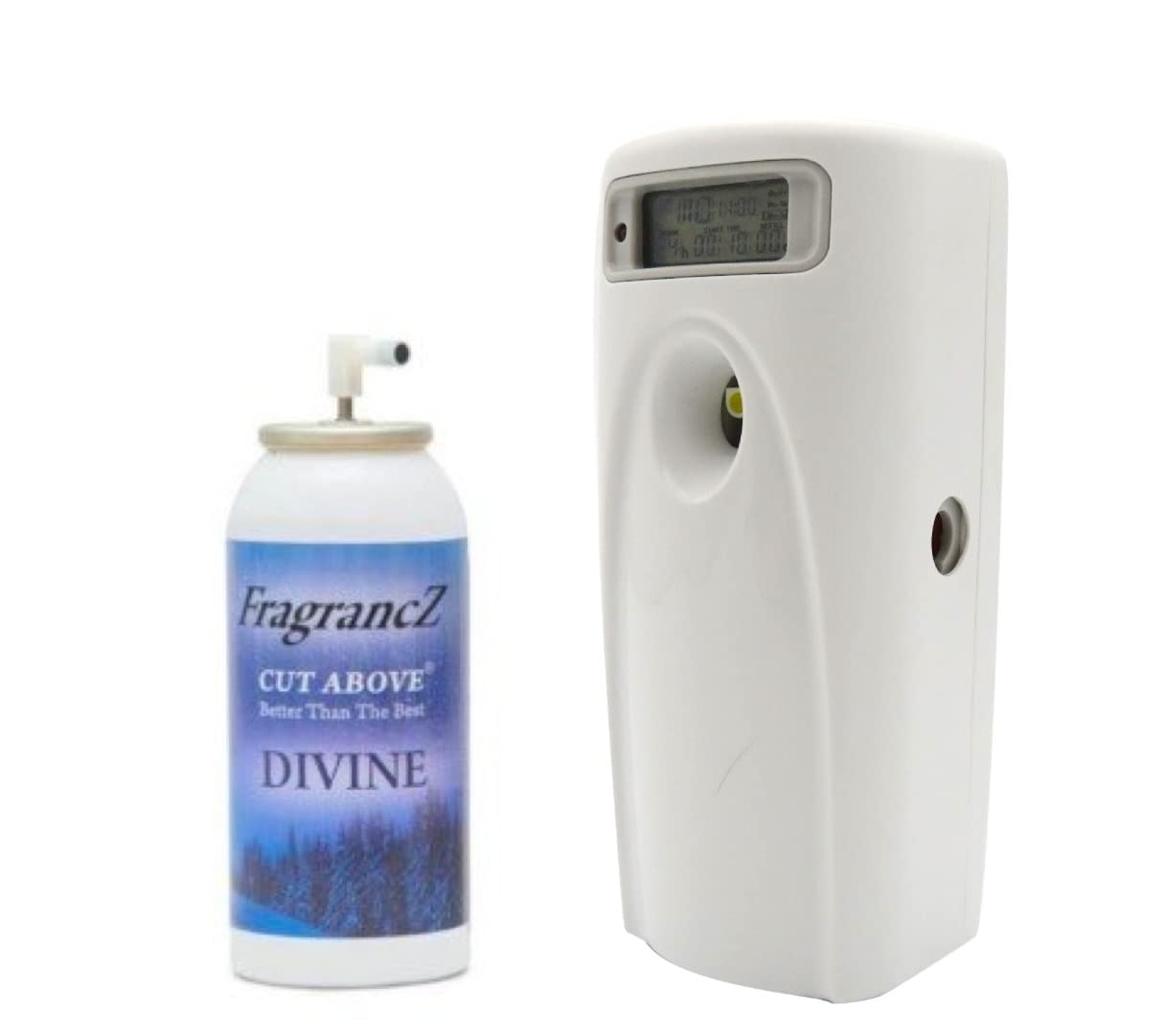 Fragrance-Z Aerosol DIVINE FLAVOUR Air Freshener Refill (3000 SHOTS), 100 ml Compatible with Corporate Air Freshners, Cotton_Mist, JADE-Air Fresheners, ONLY REFILL (BLUE)