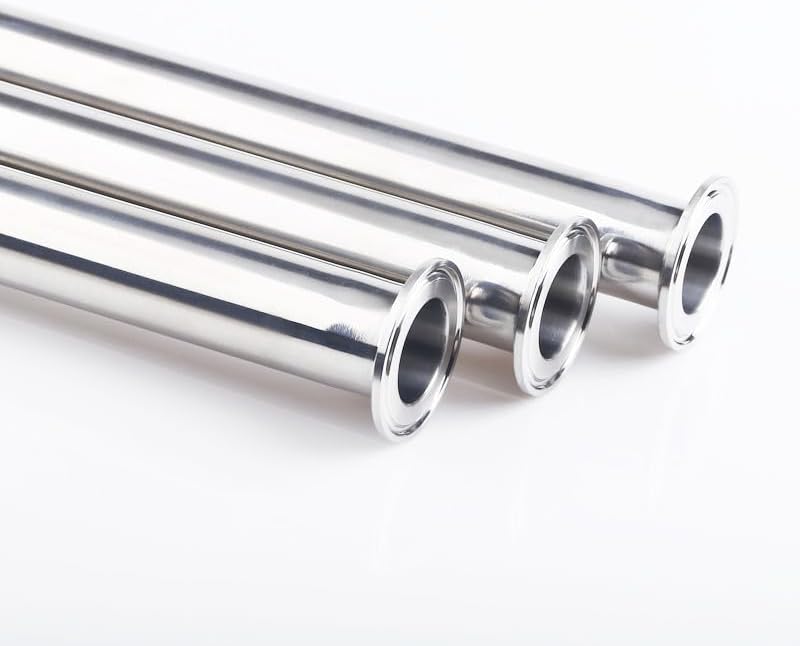 4インチ(102mm)OD119mmステンレススチール304トライクランプパイプ、長さ20インチ(500mm)、SS034