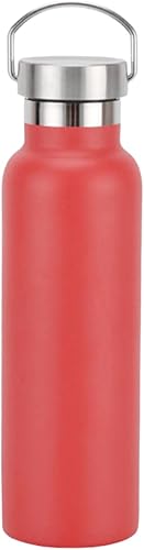 Miniatura 23 de Botella de agua de acero inoxidable con aislamiento al vacío 34/25/20/17/12 oz 18/8 para bebidas frías y calientes, de doble pared, a prueba de