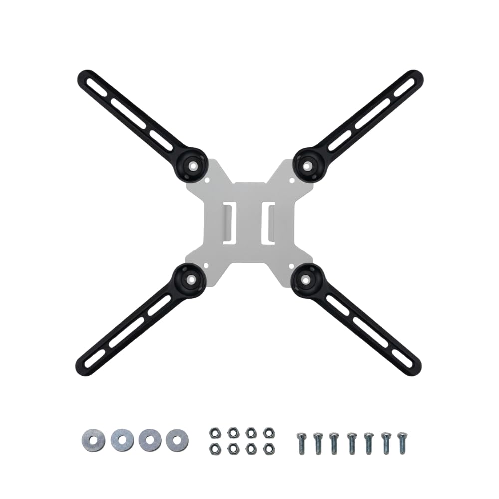 Uniq Mounts VESA Extender Adapter with Screw Kit | 75x75 & 100x100mm to 200x200 / 300x300 / 400x400mm | More Patterns Than Standard Extenders | Universal TV & Monitor Arm Wall Mount Plate-image-44