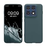 kwmobile Custodia Compatibile con Motorola Edge 70 Pro Cover - Back Case per Smartphone in Silicone TPU - Protezione Gommata - ardesia scuro