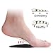 Dr. Foot's Arch Support Insoles for Flat Feet, Plantar Fasciitis, Relieve Pain for Women and Men (Black)