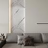 JSEVEM 80 cm x 4 m White Black Marble Self-Adhesive Wallpaper Glossy Marble Wallpaper Furniture Adhesive Film Stone Look Self-Adhesive Wallpaper Furniture Film Marble Look Waterproof Furniture Sticker #5