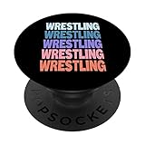 Photo Gallery funny modern repetitive text design wrestling wrestler popsockets popgrip adesivo Photo Gallery funny modern repetitive text design wrestling wrestler popsockets popgrip adesivo
