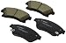Bosch BC1522 QuietCast Premium Ceramic Disc Brake Pad Set For: Chevrolet Cruze, Cruze Limited, Sonic, Front