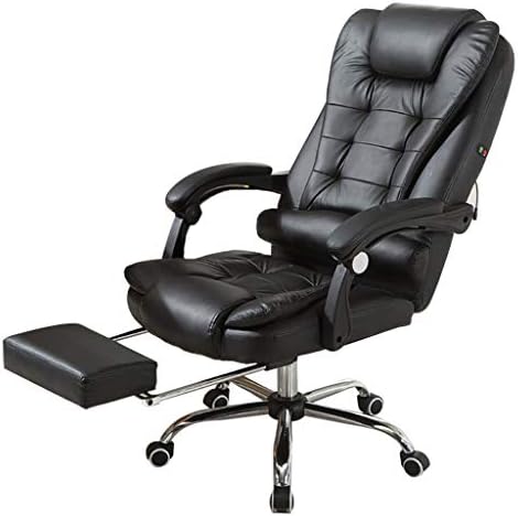 MAMaiuh Office Chair - Ergonomic Swivel High Back Gaming Computer Chair Massage Chair with Armrests Adjustable Headrest and Leg Pillow
