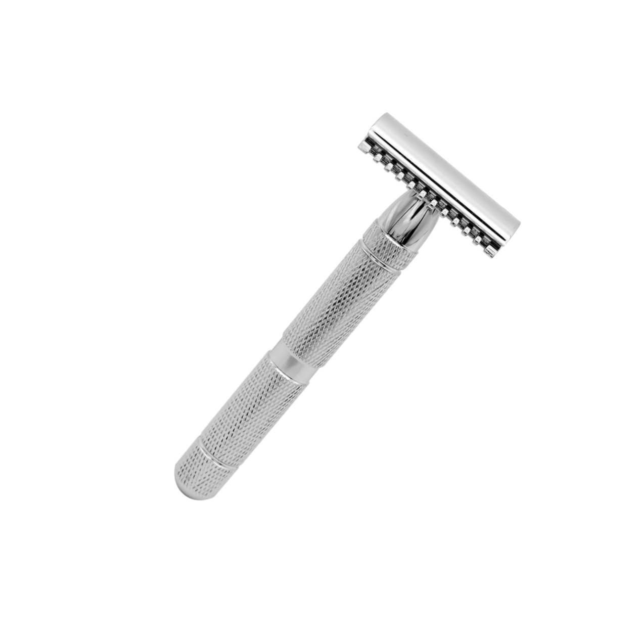 Didiseaon 2pcs Double Safety Razor Men Stainless Steel Shaving Tool Mach Replacement