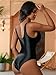 KAPERF One Piece Swimsuit for Women, Fashion Swimwear Swim Suits, Women's Beachwear Bathing Suit Bikini Set for Woman Girls Black