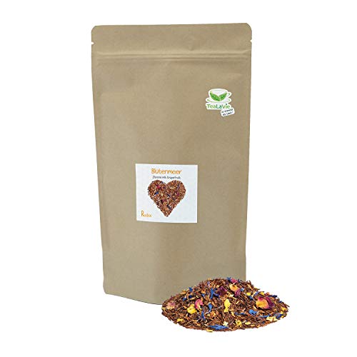 TeaLaVie - Rooibos Tee lose - Zitrone mit Grapefruit (200g) Blütenmeer - Südafrika