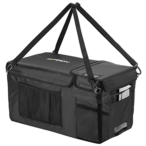 BougeRV CRPRO 30 Quart Insulated Protective Cover, 12 Volt Portable Car Refrigerator Carrying Case Only for CRPRO 30 Quart Refrigerator (Refrigerator NOT Included)