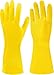 SteadMax 1 Pair Cleaning Gloves, Reusable Natural Rubber Dish Gloves, Waterproof Latex Non-Slip Dishwashing Gloves for Kitchen and Household (Large, 1 Pack)
