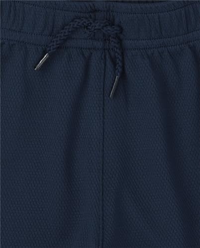 The Children's Place Baby Boys' and Toddler Athletic Pull On Shorts, Navy/Gray 2-Pack, 4T - image 2