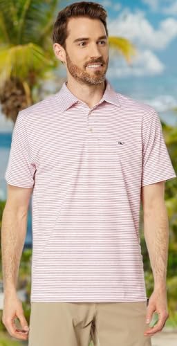 Image of vineyard vines Men's Bradley Stripe Sankaty Polo