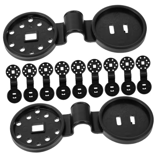 Abaodam Multi-purpose Sunshade Netting Clamps 25pcs Plastic Buckle Clips for Gardening Accessories