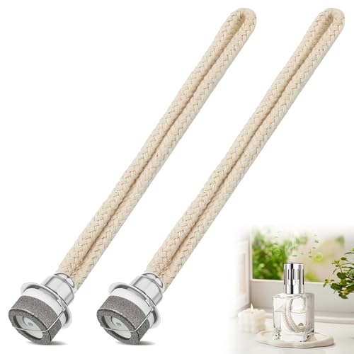 Rakiuty Katalytische Lampe Ersatz Docht,Duftlampe Docht für Lampe Berger,Katalytischer Brenner Lampe Docht,Katalytische Lampe Ersatz Docht Mit Brenner,Docht für öllampen,Öllampe Docht,2PCS