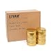 TMO Aluminum Tins 3 Oz 90G Screw Top Metal Tin Container Round Steel Tin Cans Metal Steel Tin Jars Cosmetic Sample Containers Bulk Food Storage Tins Candle Travel Tins Refillable Containers,10 Pcs