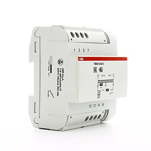 Abb TS63/12-24 C Trasformatore 63VA 12-24V, White - 2