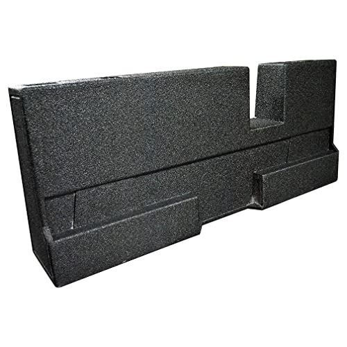 Q Power QBTUNDRA07210 Dual 10" Ported Subwoofer Enclosure for 2007-2017 Tundra Double Cab Trucks with Bed Liner Finish