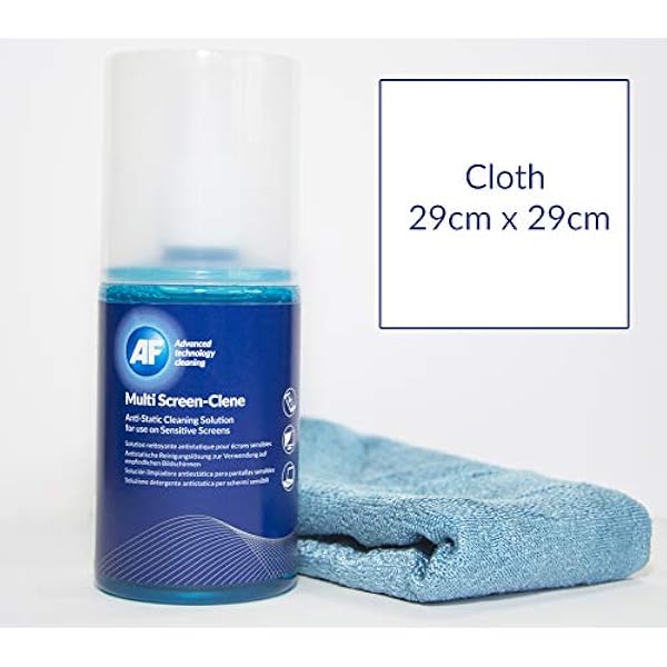 AF Multi-screen microfibre screen cleaner pump - 200 ml для мобильных телефонов телевизоров ноутбуков мониторов LED LCD плазменных панелей и планшетов - MCA 200LMF