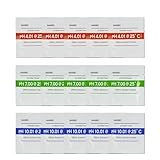 NANBEI 15 Pack of pH Meter Buffer Solution Powder for Precise PH Meter,ph Buffer Powder,5 Each for PH 4.01, PH 7.00 and PH 10.01 Calibration Buffer Powder