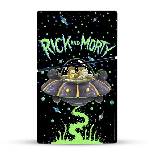 Graphiques Vinyle Rick and Morty pour Sony PlayStation 5 Slim Édition Disque - 2
