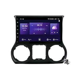 Sat Android 10.0 Auto Stereo GPS, Radio voor Jeep Wrangler 3 JK 2011-2017 Navigatie Touchscreen Head Unit MP5…
