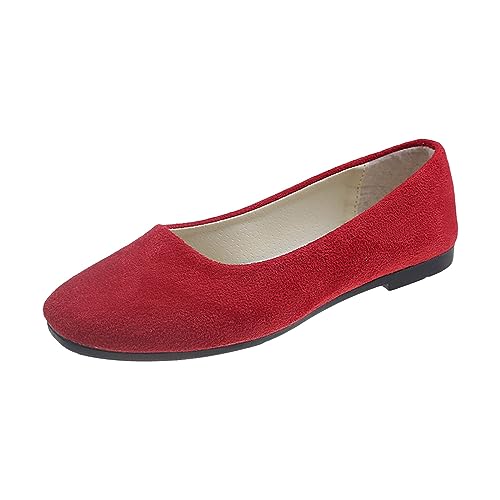 Sandalias de mujer de punta cerrada, tacón – Zapatos de mujer bajos y cómodos elegantes de verano Sandalia con arco plantar ortopédicas Sandalias Slip On fáciles de poner zapatos ligeros cómodos