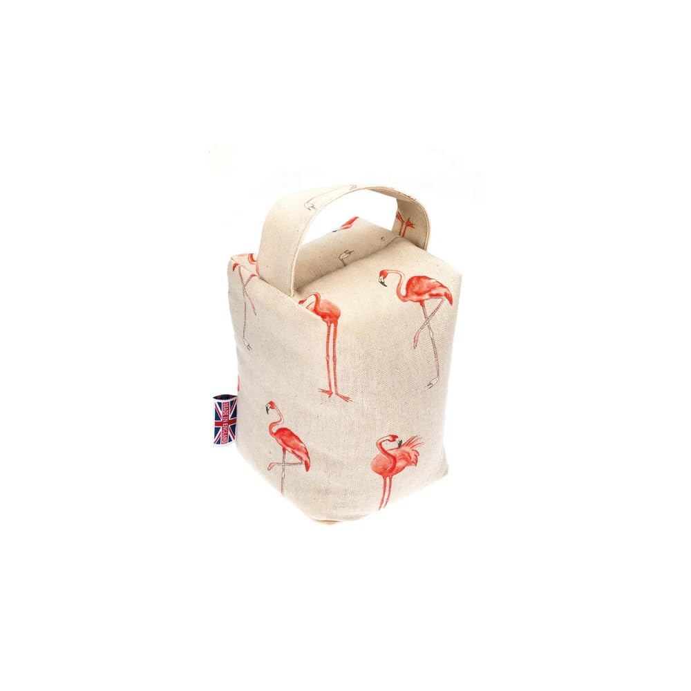 Gifts Direct 2 U Beige The Wheat Bag Door Stop Handmade Home Decoration - Flamingo