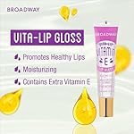 Ruby Kisses Broadway Vita-Lip Clear Lip Gloss (8 Pack), Ultra-Hydrating & Soothing Formula with Vitamins, High-Shine Non-Sticky Finish Lip Balm with Mint, Rosehip, Coconut, Mango, Argan, Honey, Shea - Image 5