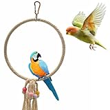 Un Jeux Pour Oiseaux, Anneaux pour perroquets Résistants Utilisation, Jouets Pour Perroquets, Accessoires De Cages Pour Perroquets, Trépan Pour Perroquets Cacatoès
