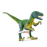 SCHLEICH Dinosaurs | Velociraptor 14585 | detailgetreuer Dino mit beweglichem...