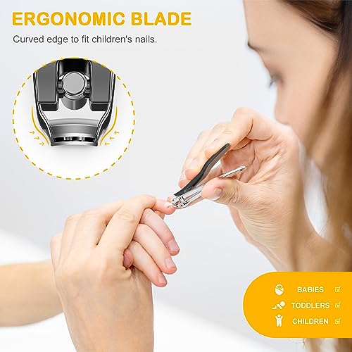 image for BEZOX Safe Baby Nail Clippers, Small Jaw Kids Nail Clipper Trimmers fo