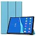 Produktbild NUPO Hülle für Lenovo Tab M10 FHD Plus 10.3, Ultra Slim Cover Schutzhülle PU Lederhülle mit Standfunktion, Sleep Wake Up Funktion Kompatibel für Lenovo Tab M10 FHD Plus 10.3 TB-X606F, Himmelblau