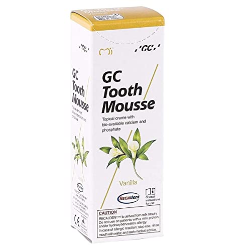 Image of GC Tooth Mousse for Cavity Protection Oral Care Moisturizer with Flavour, G.C. (Vanilla)