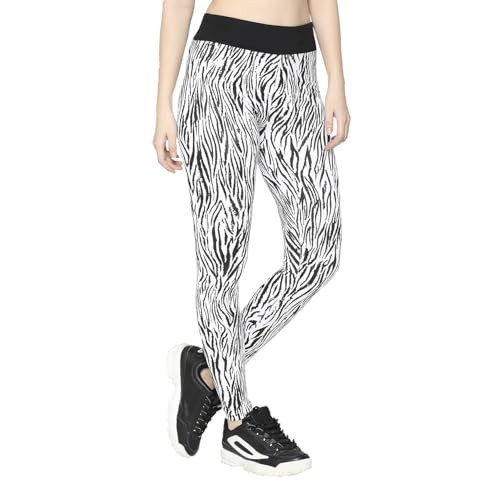 Image of Being Human Women's Casual Legging Fit Leggings (Jet Black)