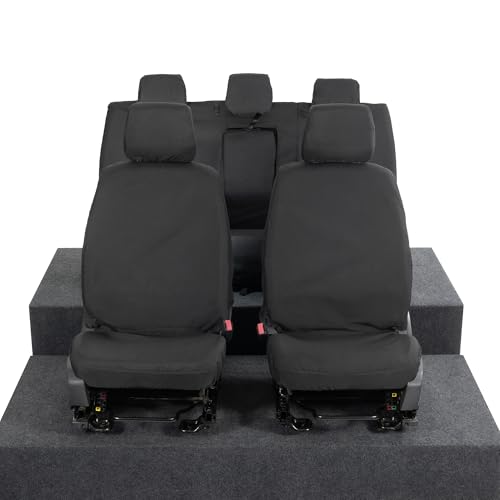 Housses de siège Ford Ranger 2022 arrière et avant pour vos sorties outdoor en noir